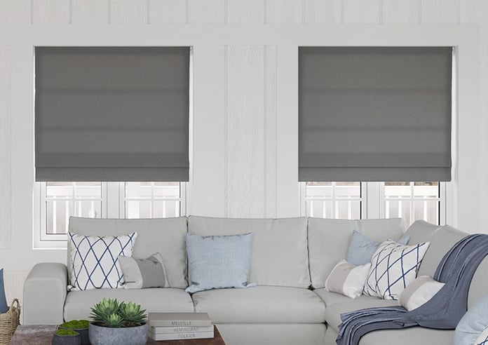 Stamford, Flint - Twist&Fit Roman Blind - Image 3